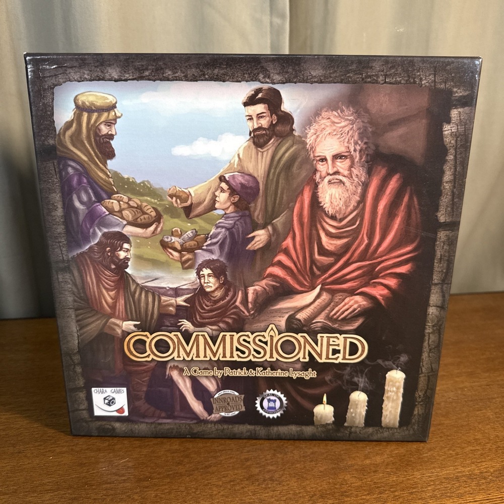 Commissioned 2015 First Edition Chara Christian Board Game Complete Cards Sealed